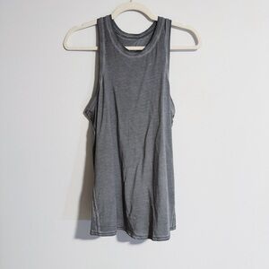 Lululemon - All Tied Up Gray Acid Wash Tank Top